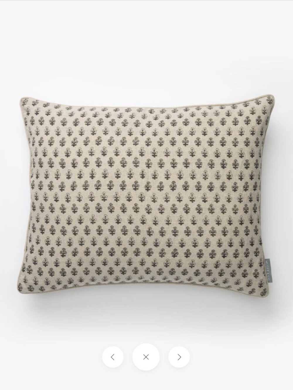 McGee & Co Downing Pillow Cover